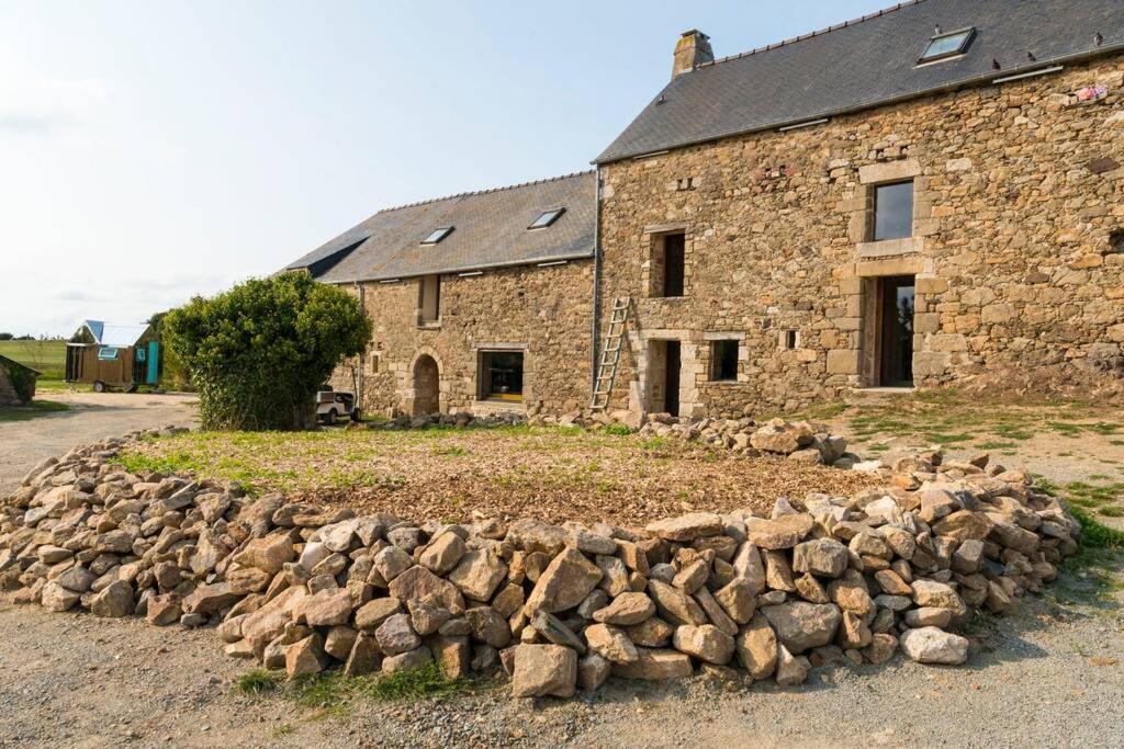 La Ferme Du Golf, Gite Atypique Et Artistique Lancieux Buitenkant foto