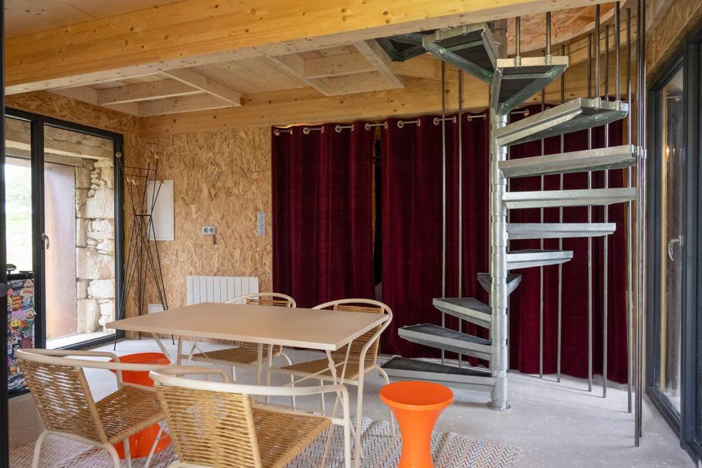 La Ferme Du Golf, Gite Atypique Et Artistique Lancieux Buitenkant foto